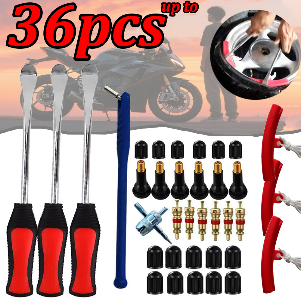 Motorcycle Gear Exchange - 1-36Pcs Motorcycle Tyre Changing Levers Bike