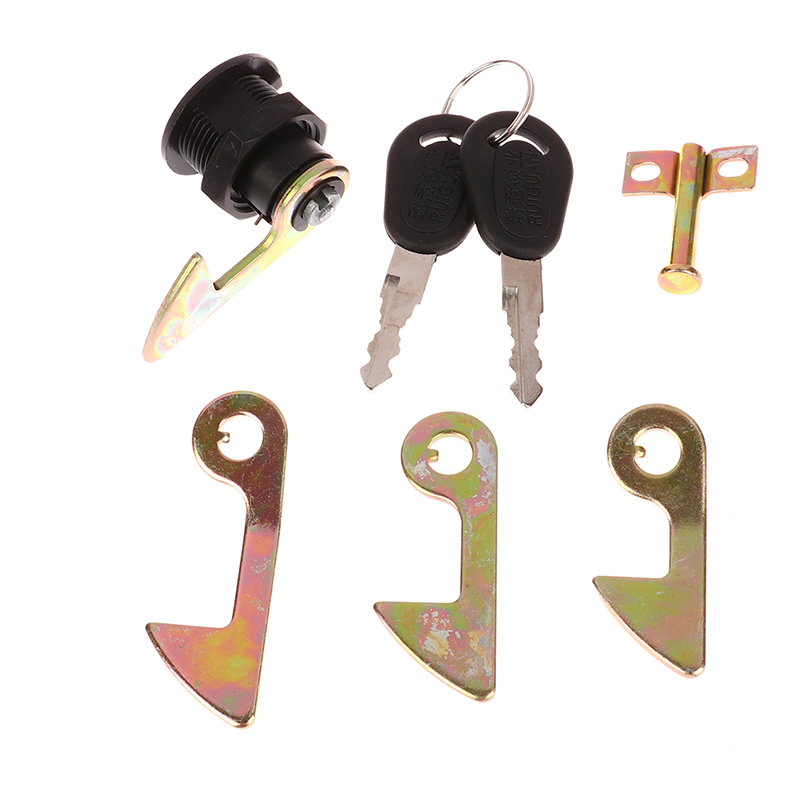 New！1Set (1 Lock+2 Keys+4 Meta - Motorcycle Gear Wall Mount recensione e prezzo