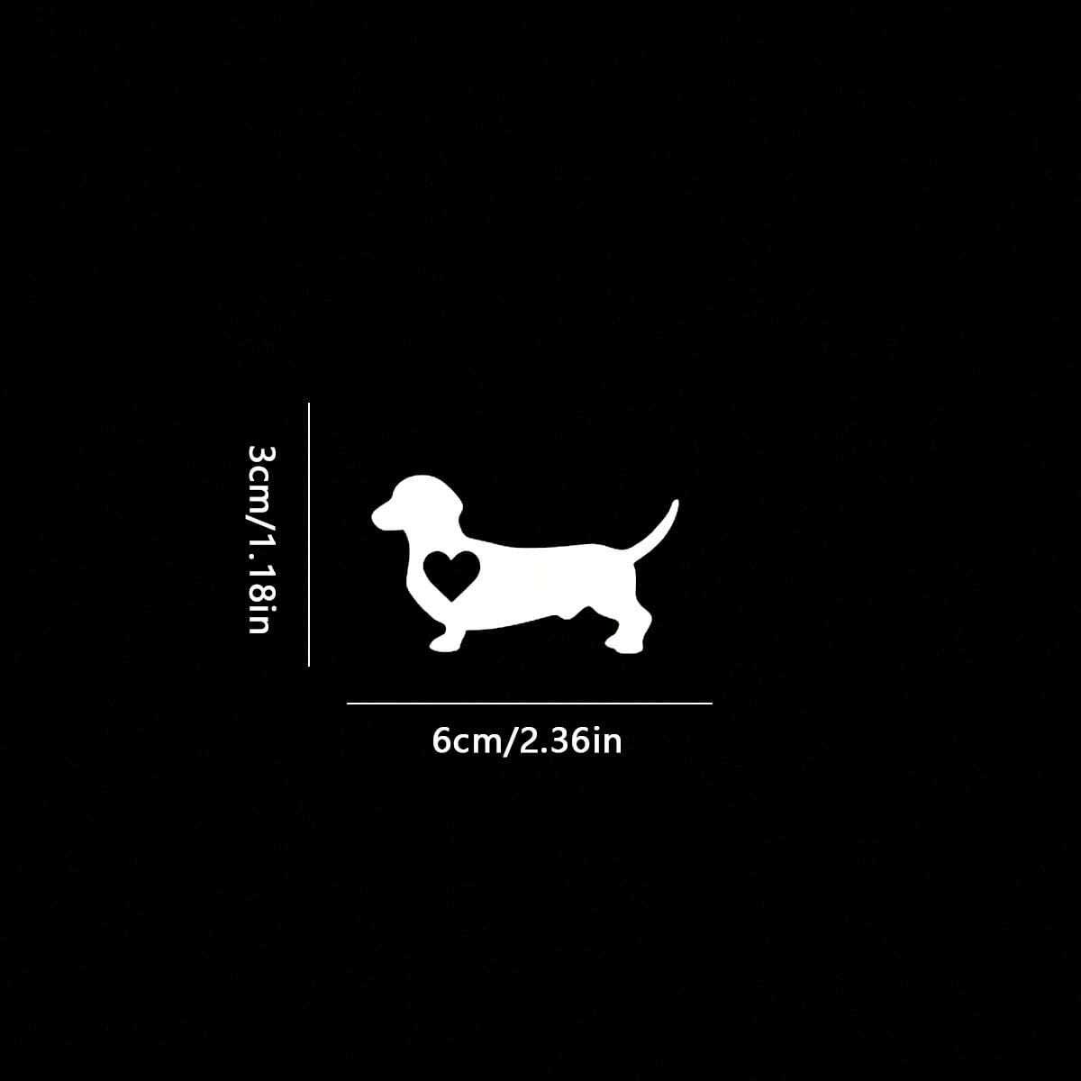 1 Pack Shape Dachshund Car Sti - Motorcycle Gear Dogs recensione e prezzo