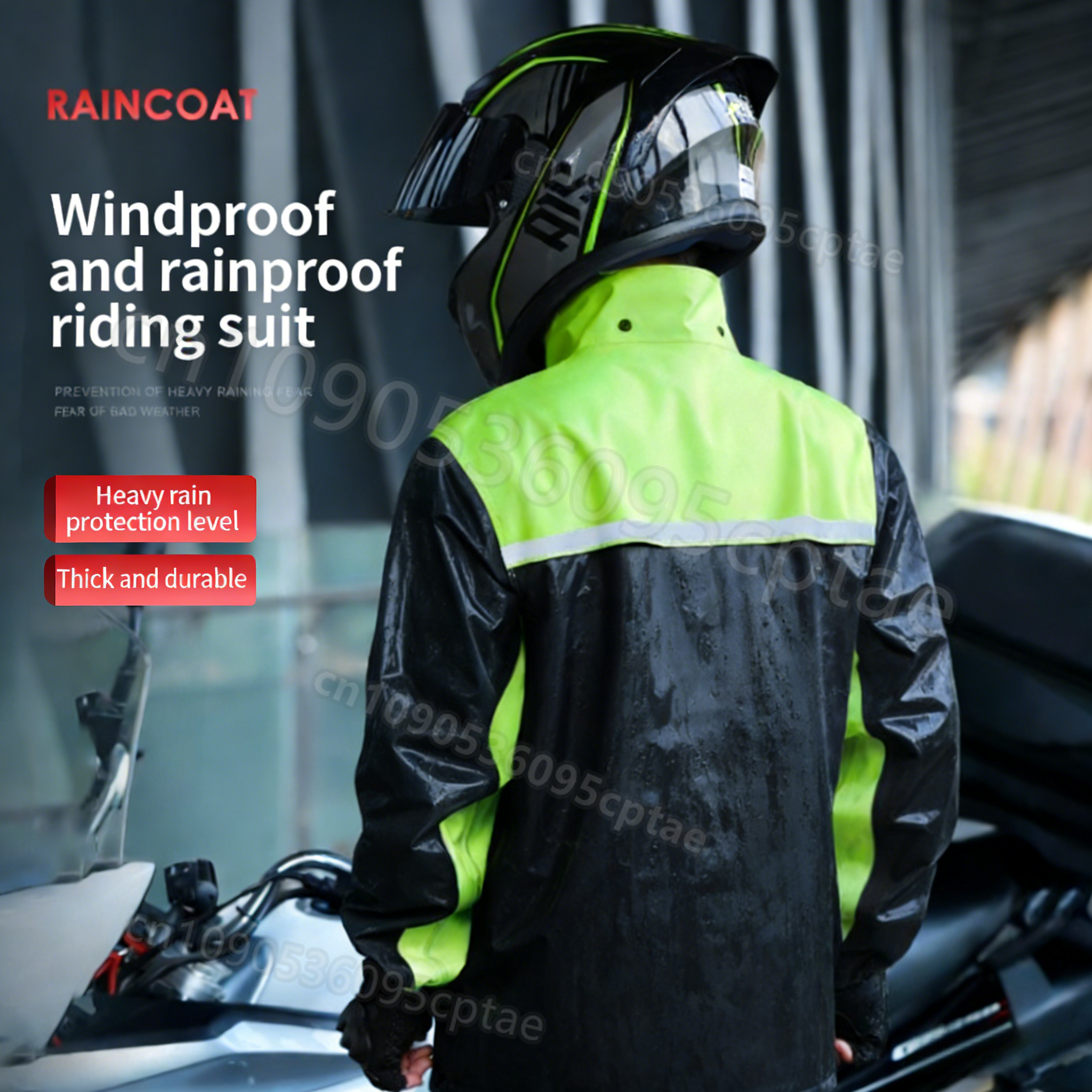 Raincoat  Rain Pants Suit Men' - Motorcycle Rain Suit recensione e prezzo