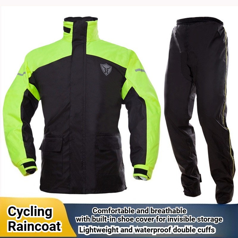 Raincoat Rain Pants Set Split  - Motorcycle Rain Suit recensione e prezzo