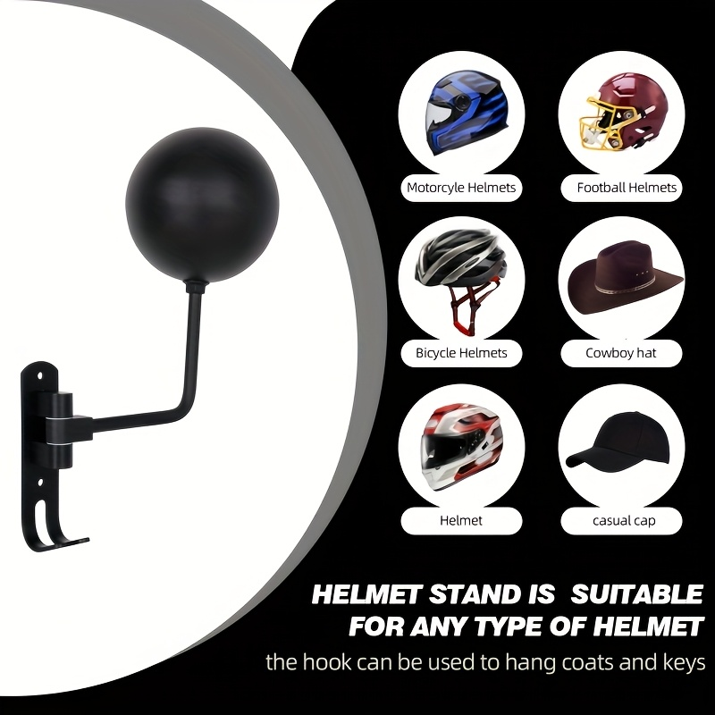 Motorcycle Helmet Holder Swive - Motorcycle Gear Wall Mount recensione e prezzo