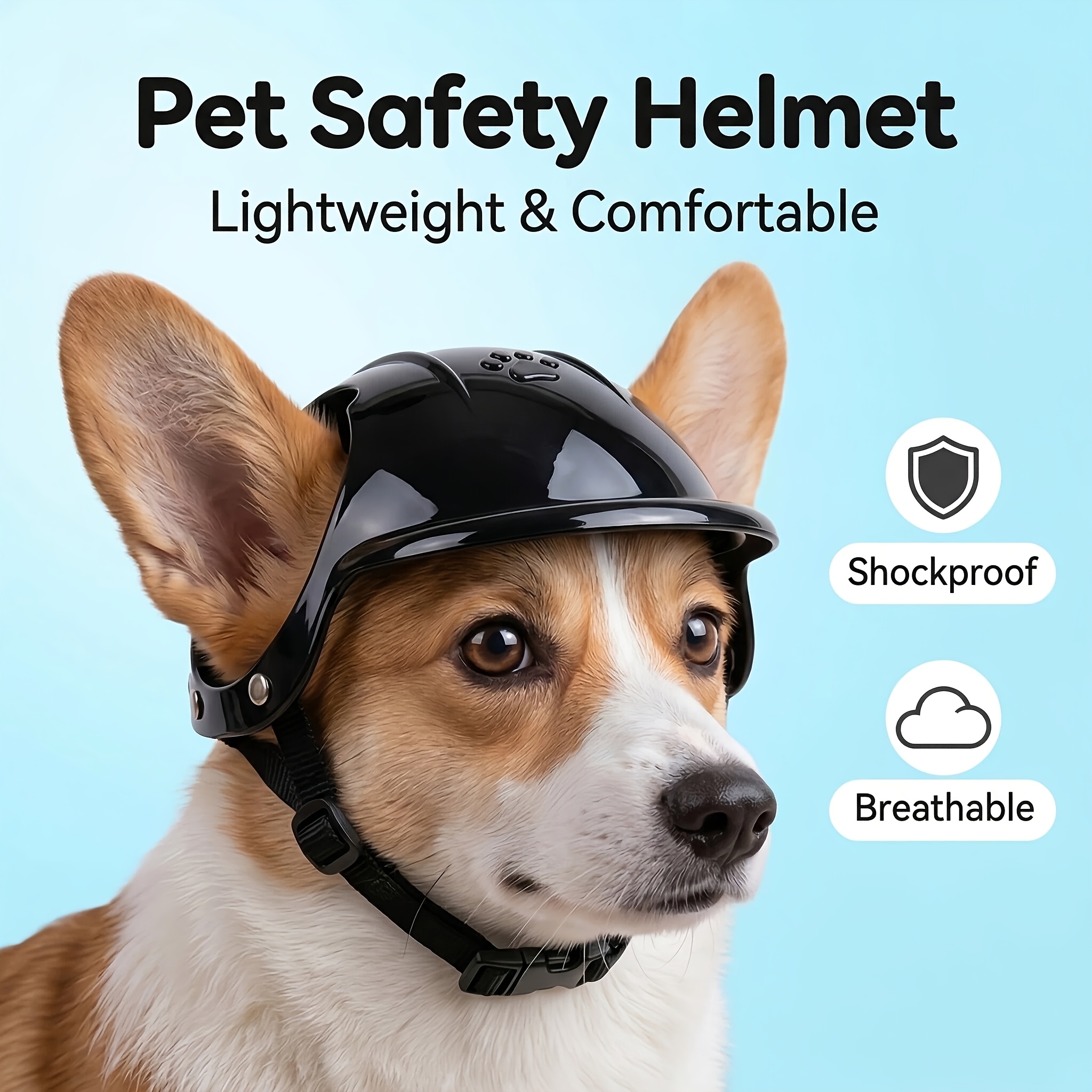 Pet Head Ears Helmet Hat, Moto - Motorcycle Gear Dogs recensione e prezzo
