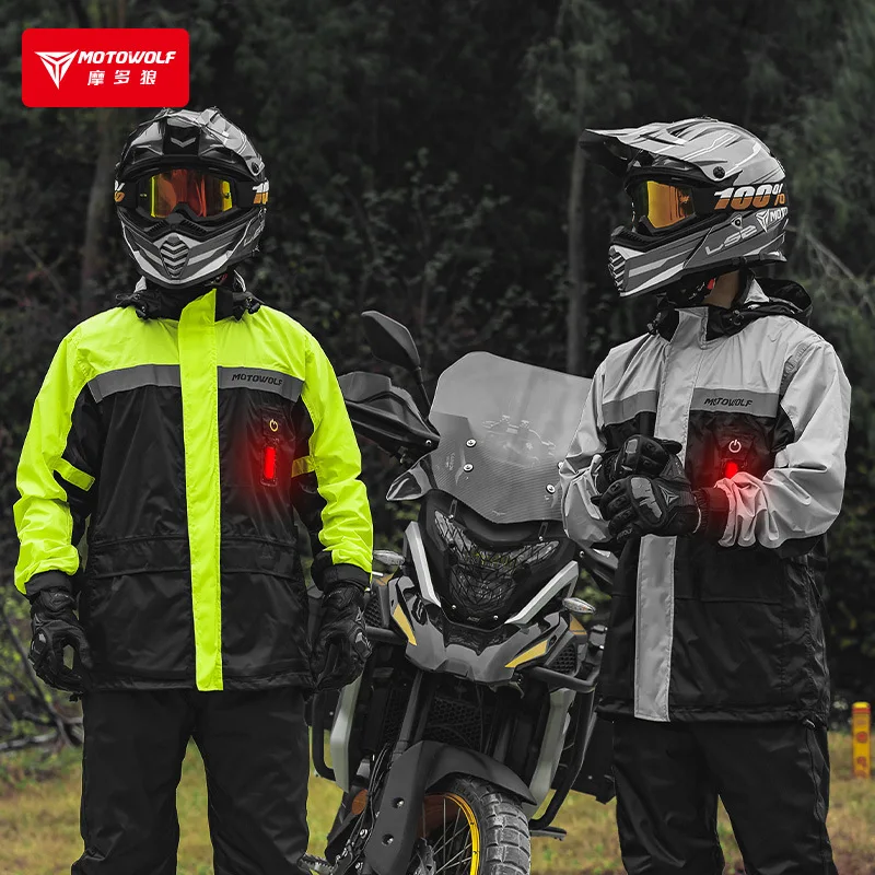 Motowolf Motorcycle Rain Coat  - Motorcycle Rain Suit recensione e prezzo