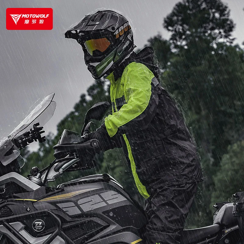 Motowolf Motorcycle Rain Coat  - Motorcycle Rain Suit recensione e prezzo