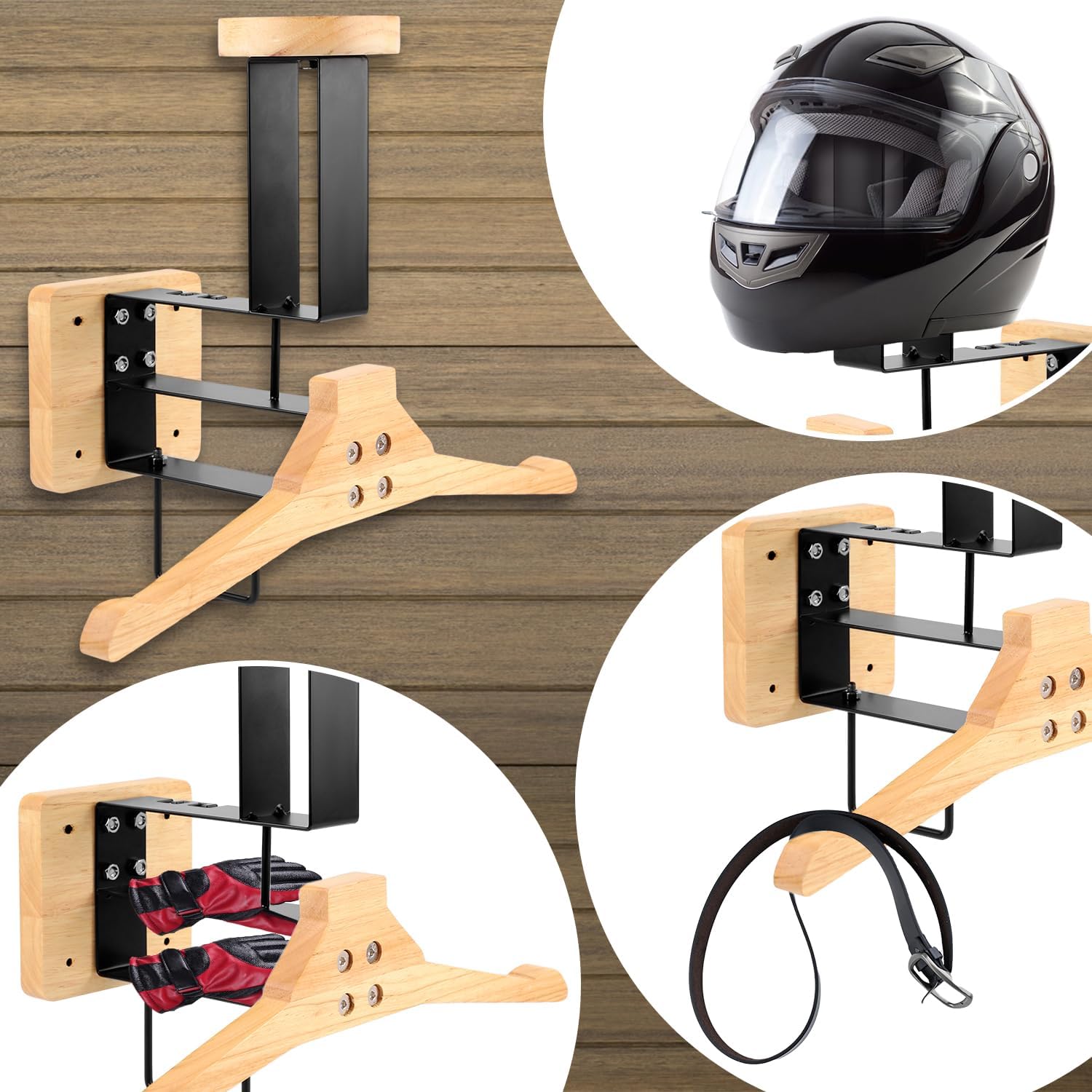 ​Motorcycle Helmet Holder Wall - Motorcycle Gear Wall Mount recensione e prezzo