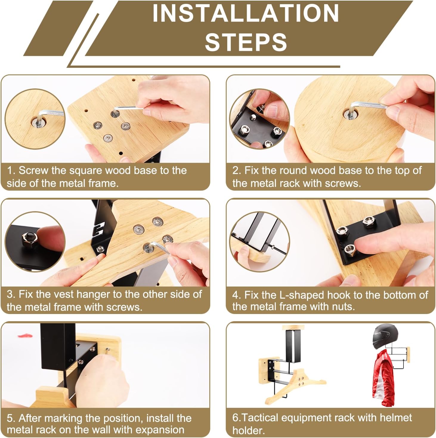 ​Motorcycle Helmet Holder Wall - Motorcycle Gear Wall Mount recensione e prezzo
