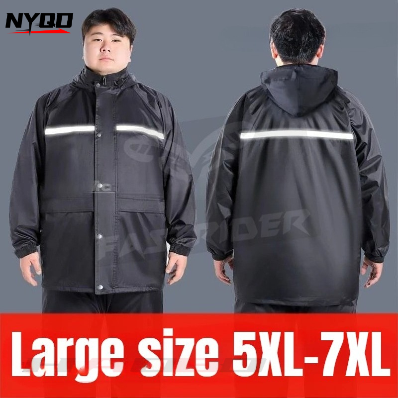 5XL 6XL 7XL Motorcycle Riding  - Motorcycle Rain Suit recensione e prezzo