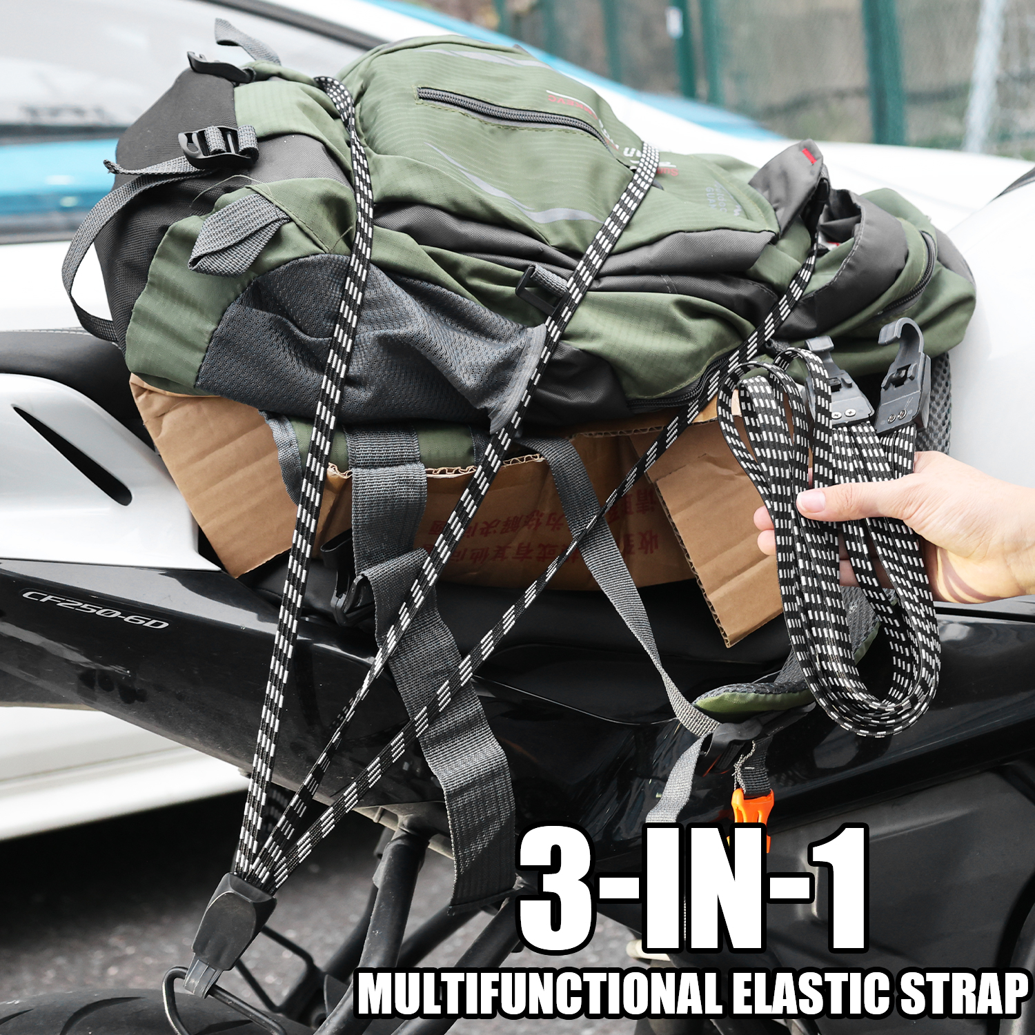 Bungee Cord for Bikepacking Mo - Motorcycle Gear Wall Mount recensione e prezzo