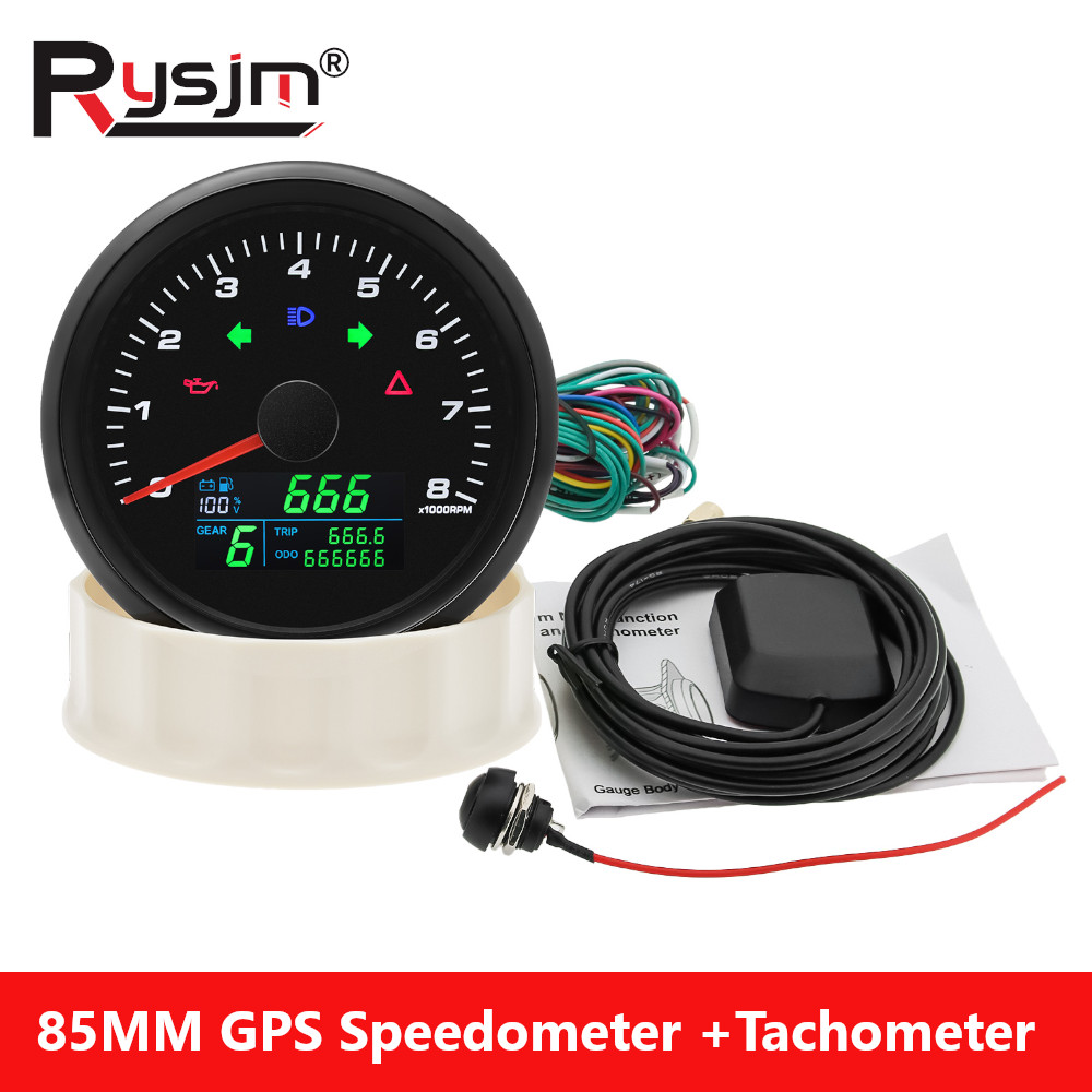 85mm Multifunctional Gaug GPS  - Motorcycle Gear Levels recensione e prezzo