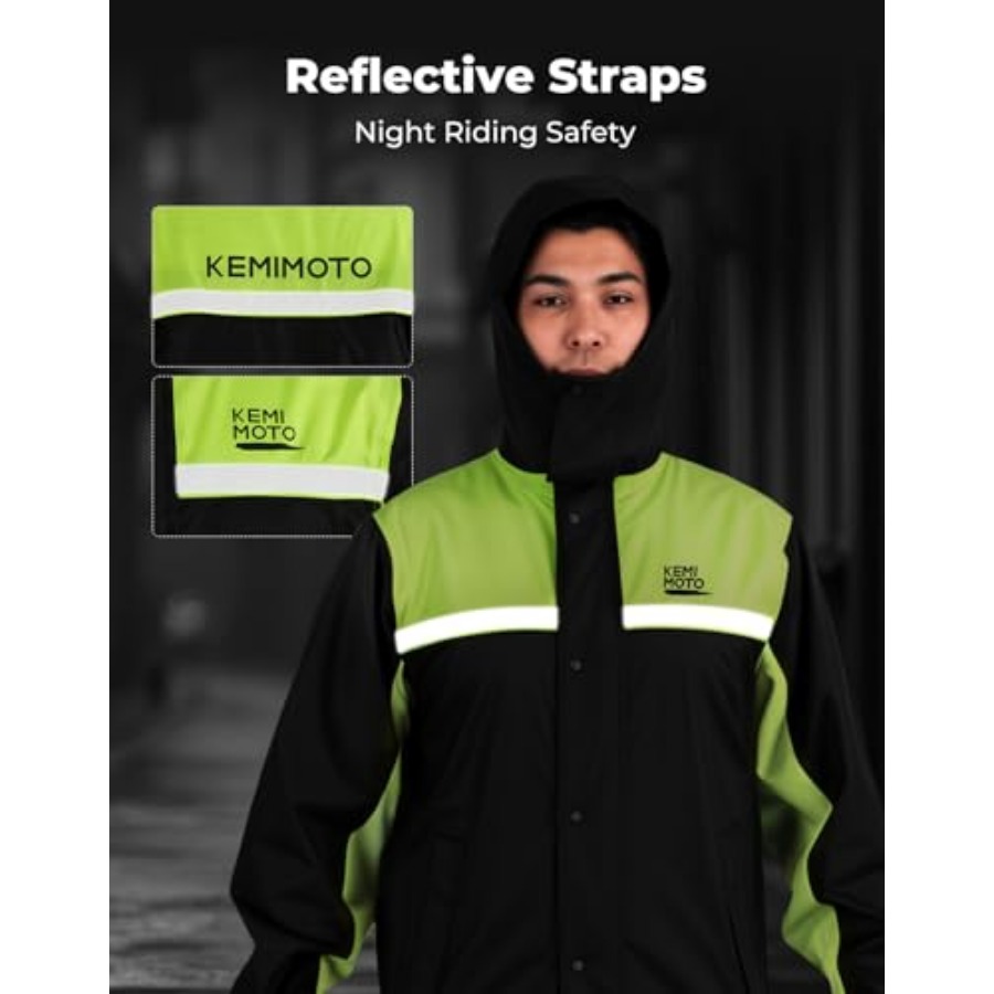 Rain Suit for Men, Motorcycle  - Motorcycle Rain Suit recensione e prezzo