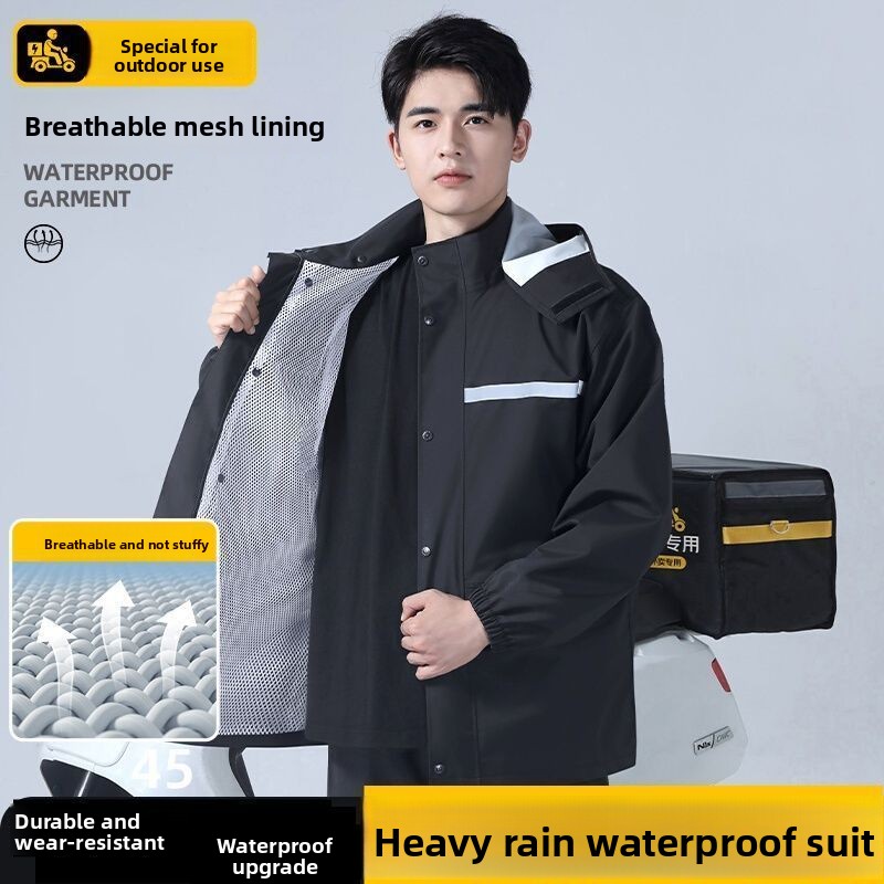 9XL Fat Man Reflective Waterpr - Motorcycle Rain Suit recensione e prezzo