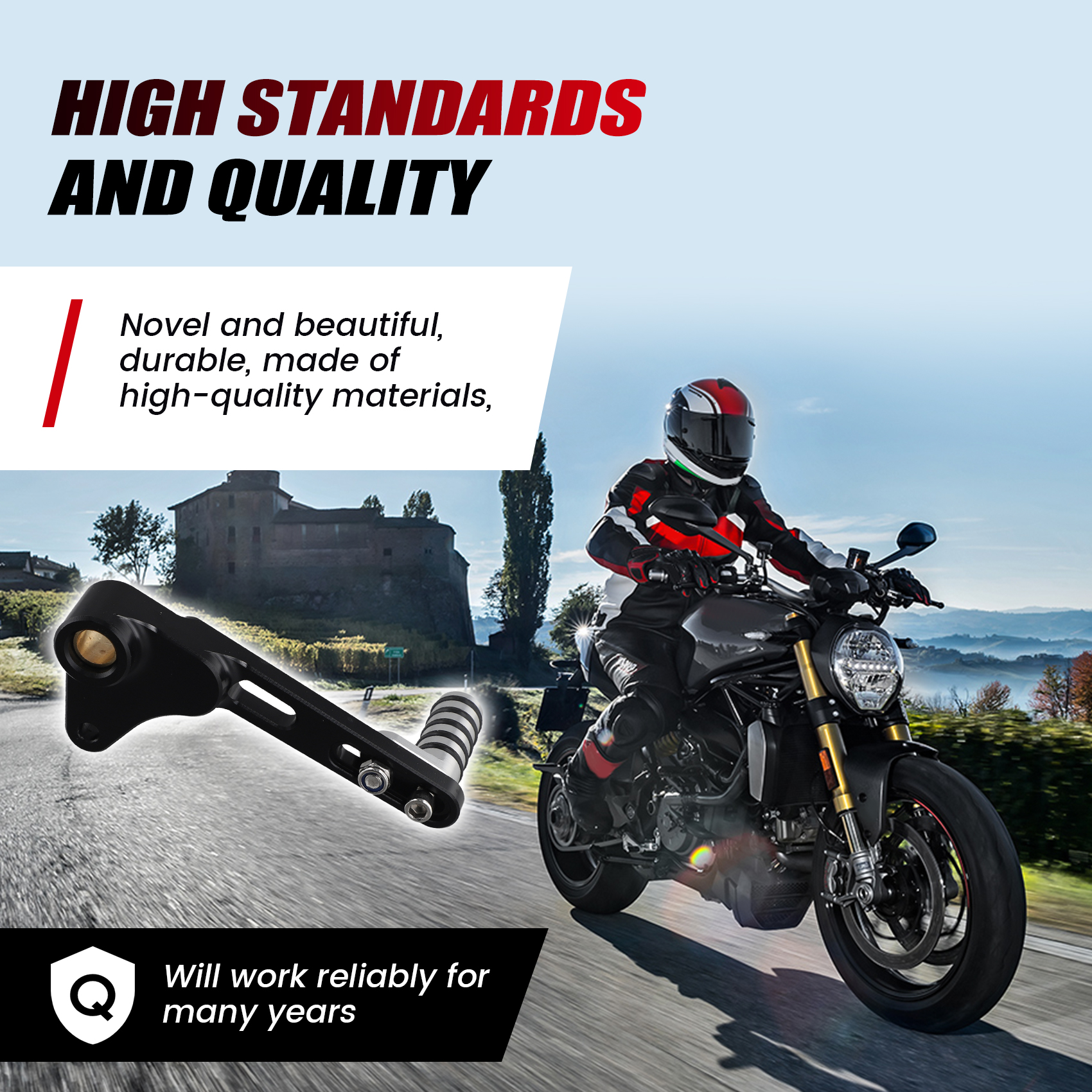 A11M-Motorcycle Adjustable Gea - Motorcycle Gear Pedal recensione e prezzo