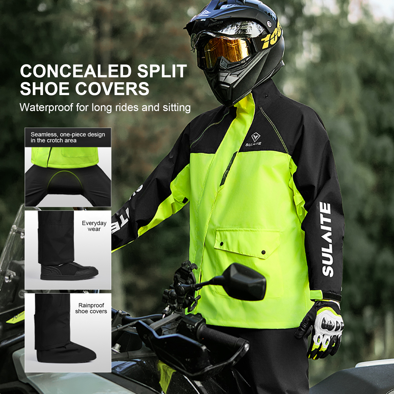 Motorcycle Rain Suit for Men & - Motorcycle Rain Suit recensione e prezzo