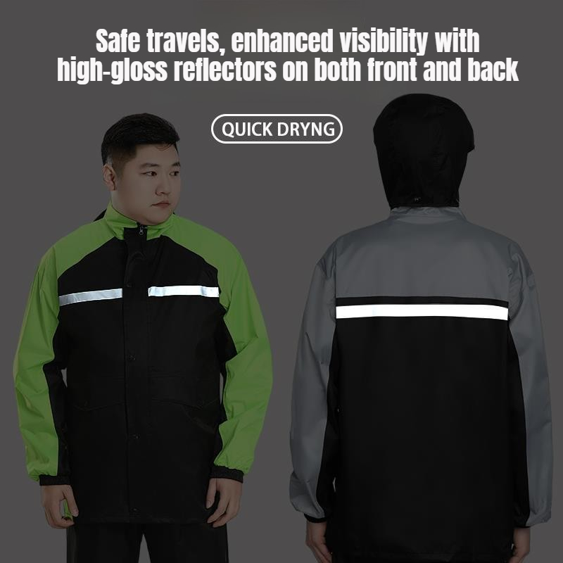 Unisex 6XL Motorcycle Raincoat - Motorcycle Rain Suit recensione e prezzo