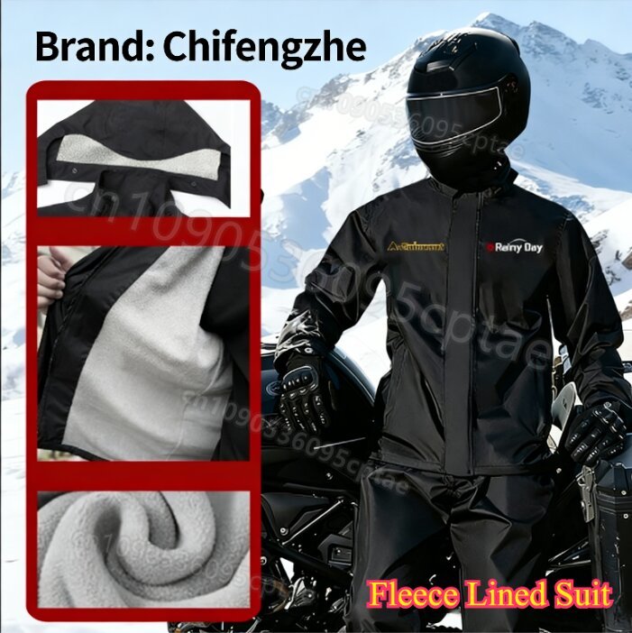 Waterproof Split Motorcycle Ra - Motorcycle Rain Suit recensione e prezzo