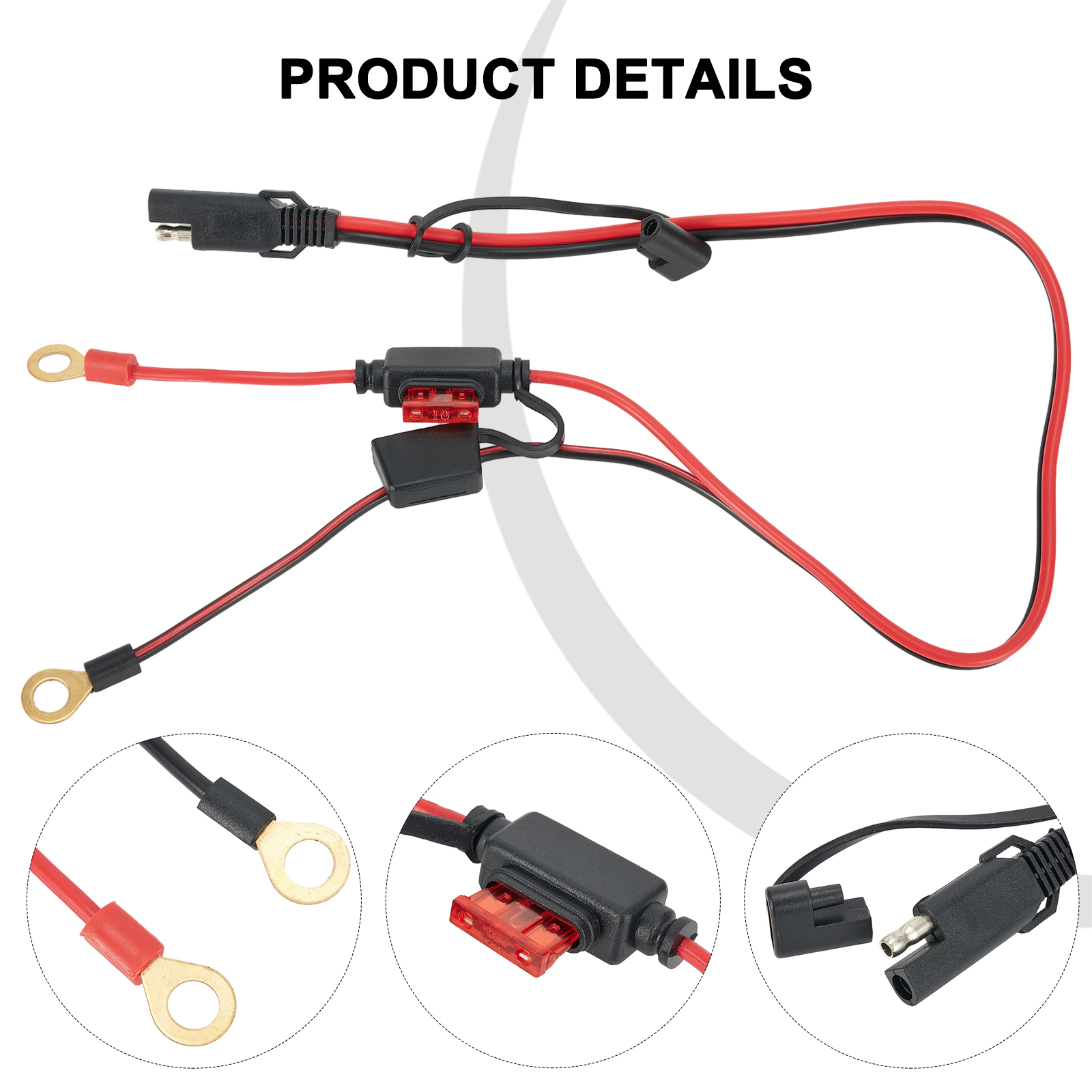 SAE Terminal Battery Power Cab - Motorcycle Gear Essentials recensione e prezzo