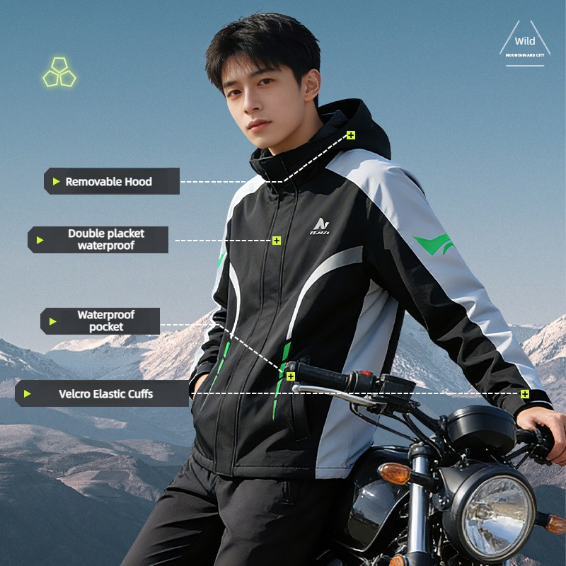 Motorcycle Rain Suit Men Water - Motorcycle Rain Suit recensione e prezzo