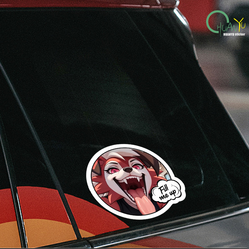 Car sticker fox dog head perso - Motorcycle Gear Dogs recensione e prezzo