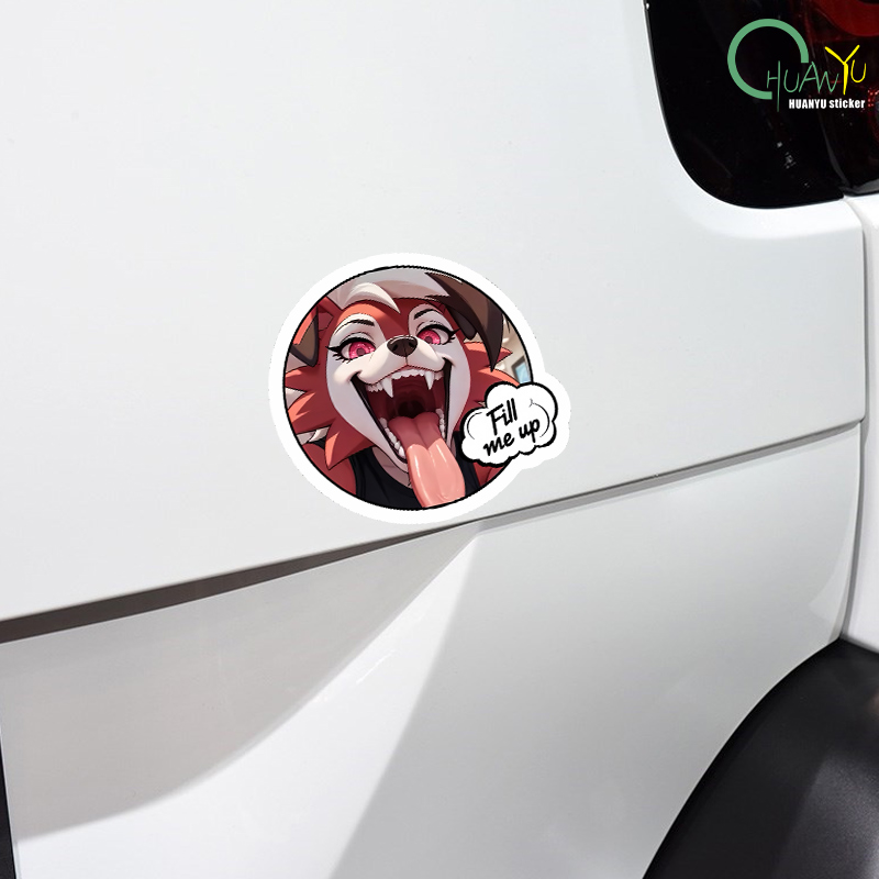 Car sticker fox dog head perso - Motorcycle Gear Dogs recensione e prezzo